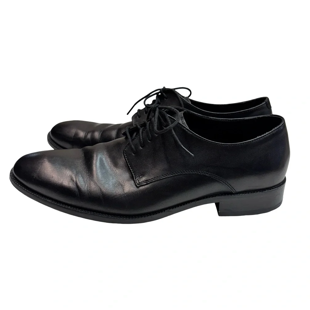 Cole Haan Men’s Black Leather Oxford Sz 10.5